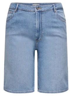 CARSONNY Høy midje Regular Fit Denimshorts