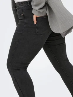 CARSTORM Høy midje Skinny Fit Jeans
