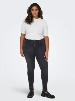 CARSTORM Høy midje Skinny Fit Jeans