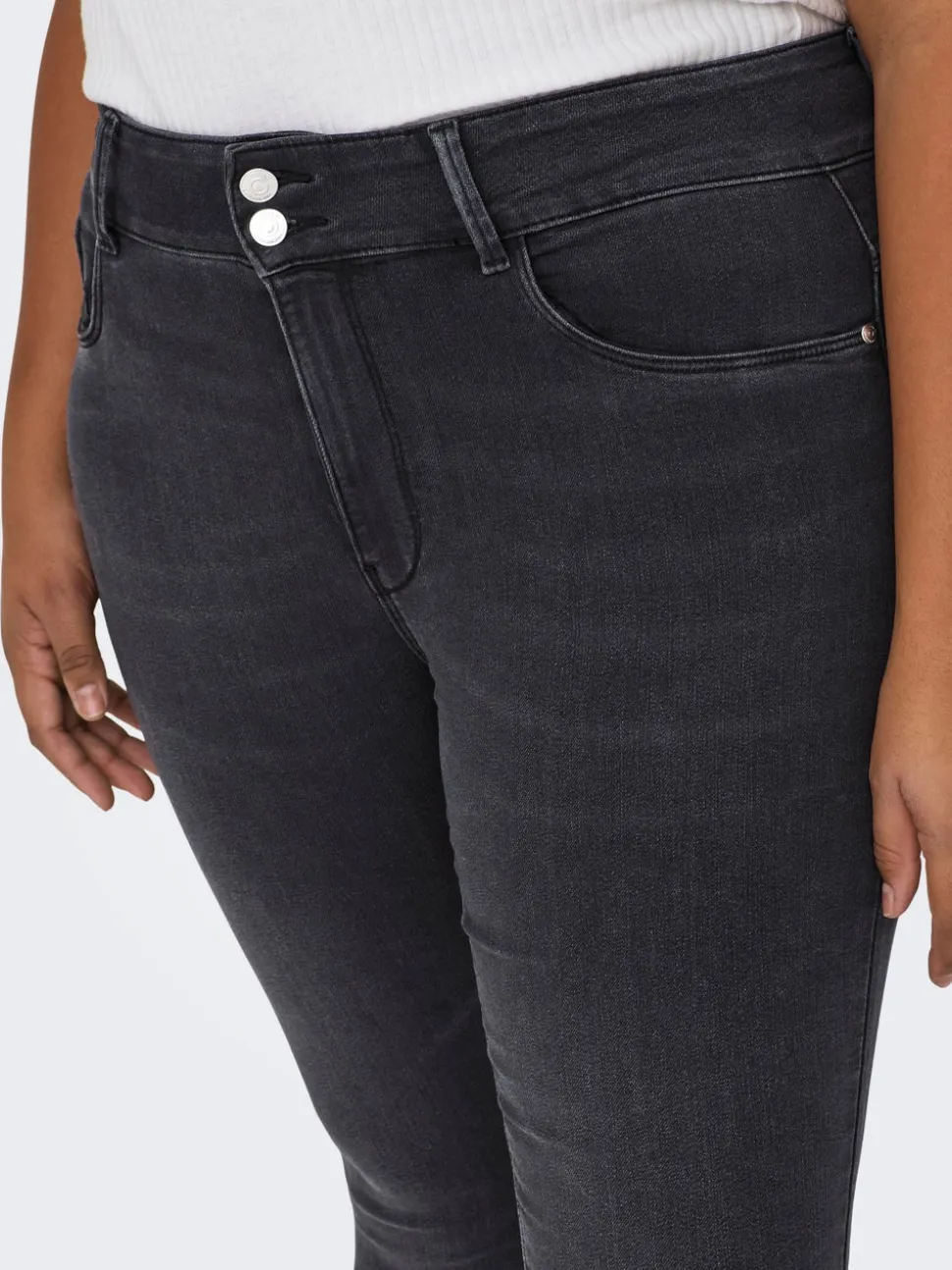 CARSTORM Høy midje Skinny Fit Jeans