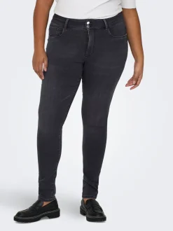 CARSTORM Høy midje Skinny Fit Jeans