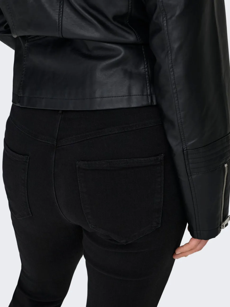 CARSTORM Høy midje Skinny Fit Jeans