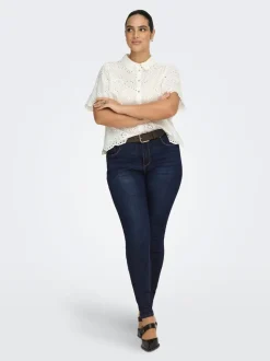 CARSTORM Høy midje Skinny Fit Jeans