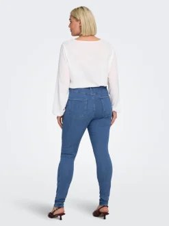 CARSTORM Høy midje Skinny Fit Jeans