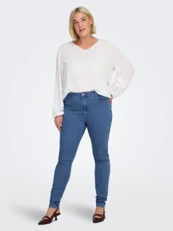 CARSTORM Høy midje Skinny Fit Jeans
