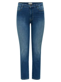 CARSUI Middels høy midje Slim Fit Ankellengde Jeans