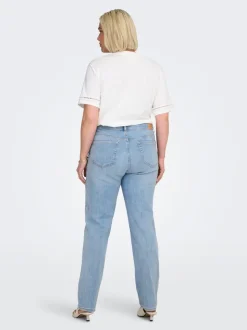 CARSUI Middels høy midje Slim Fit Jeans