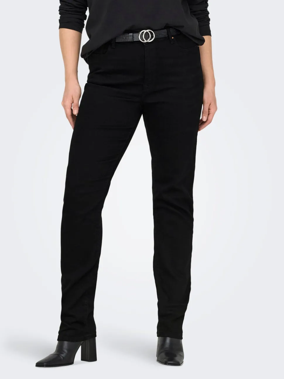 CARSUI Middels høy midje Slim Fit Jeans