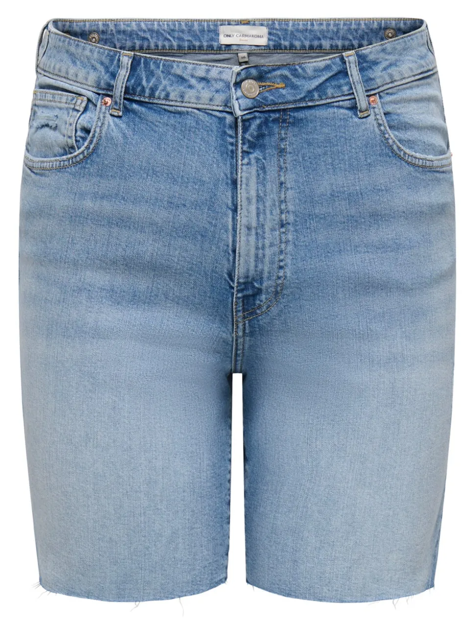 CARTOKYO Høy midje Regular Fit Denimshorts