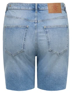CARTOKYO Høy midje Regular Fit Denimshorts