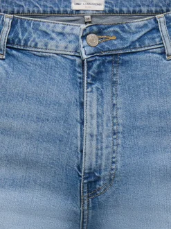CARTOKYO Høy midje Regular Fit Denimshorts