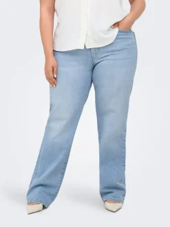 CARTOKYO Høy midje Straight Fit Jeans