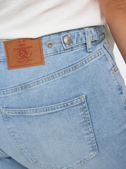 CARTOKYO Høy midje Straight Fit Jeans