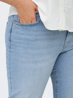 CARTOKYO Høy midje Straight Fit Jeans