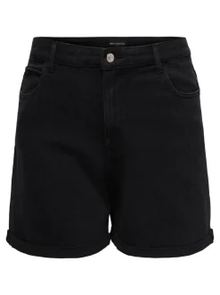 CARVEGA Høy midje Regular Fit Denimshorts