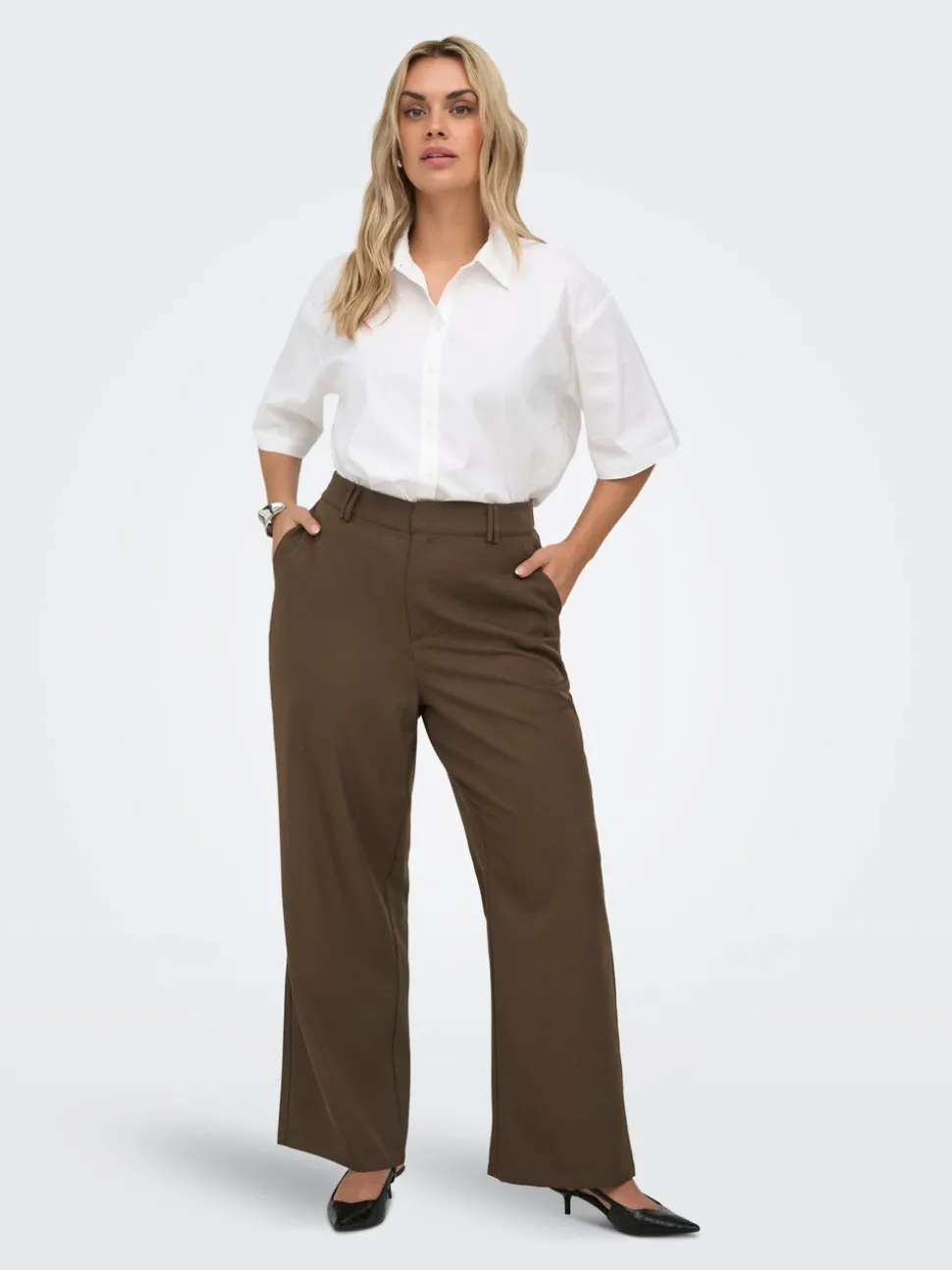 CARVICTORIA Wide Leg Fit Skreddersydde bukser