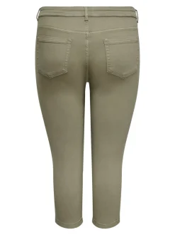 CARWILLY Cropped Fit Cropped Jeans