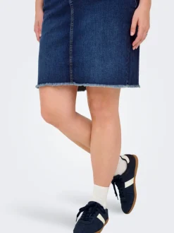 CARWILLY Denim Denimskjørt Midiskjørt