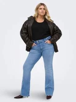 CARWILLY Høy midje Flared Fit Jeans