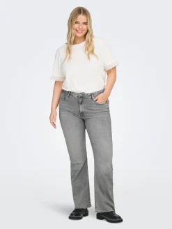 CARWILLY Høy midje Flared Fit Jeans