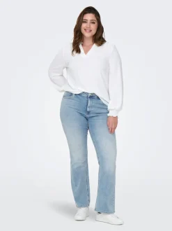CARWILLY Høy midje Flared Fit Jeans