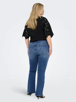 CARWILLY Høy midje Flared Fit Jeans