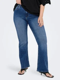 CARWILLY Høy midje Flared Fit Jeans