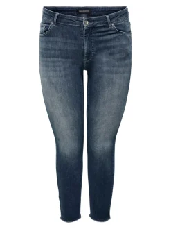 CARWILLY Høy midje Skinny Fit Ankellengde Jeans