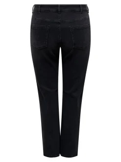 CARWILLY Høy midje Straight Fit Jeans