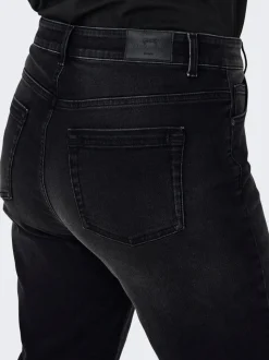 CARWILLY Høy midje Straight Fit Jeans