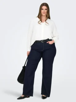 CARWILLY Høy midje wide Fit Jeans
