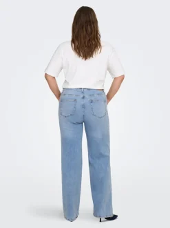 CARWILLY Høy midje Wide Leg Fit Jeans