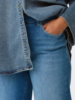 CARWILLY Høy midje Wide Leg Fit Jeans