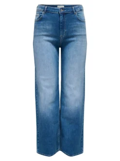 CARWILLY Høy midje Wide Leg Fit Jeans