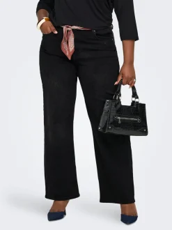 CARWILLY Høy midje Wide Leg Fit Jeans