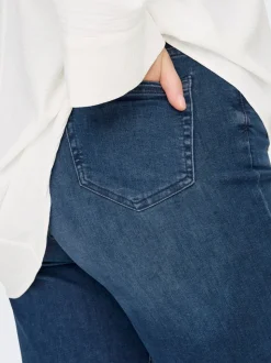 CARWILLY Høy midje Wide Leg Fit Jeans