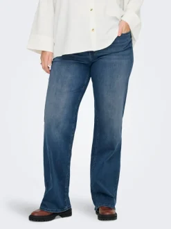 CARWILLY Høy midje Wide Leg Fit Jeans