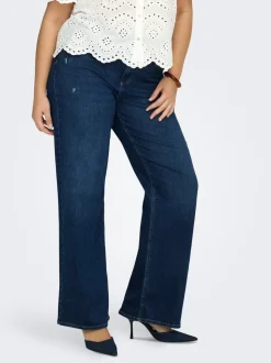 CARWILLY Høy midje Wide Leg Fit Jeans