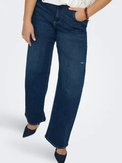 CARWILLY Høy midje Wide Leg Fit Jeans
