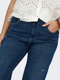 CARWILLY Høy midje Wide Leg Fit Jeans