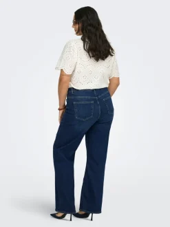 CARWILLY Høy midje Wide Leg Fit Jeans