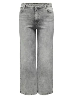CARWILLY Høy midje Wide Leg Fit Jeans