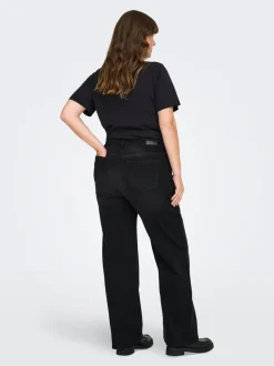 CARWILLY Høy midje Wide Leg Fit Jeans