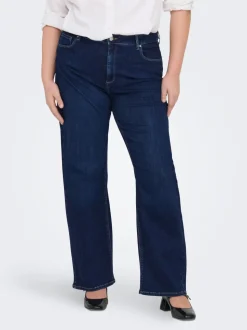 CARWILLY Høy midje Wide Leg Fit Jeans