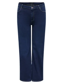 CARWILLY Høy midje Wide Leg Fit Jeans