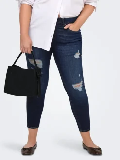 CARWILLY Middels høy midje Skinny Fit Ankellengde Jeans