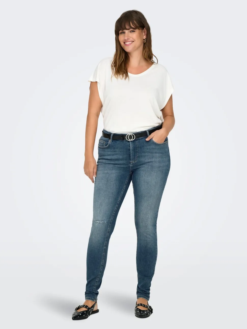 CARWILLY Middels høy midje Skinny Fit Jeans
