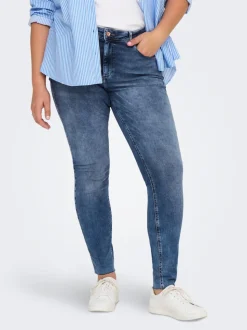 CARWILLY Middels høy midje Skinny Fit Ankellengde Jeans
