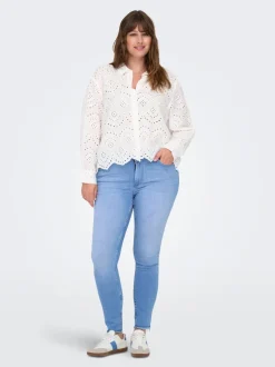 CARWILLY Middels høy midje Skinny Fit Ankellengde Jeans