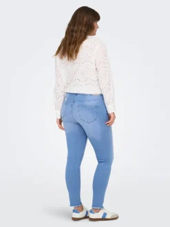 CARWILLY Middels høy midje Skinny Fit Ankellengde Jeans